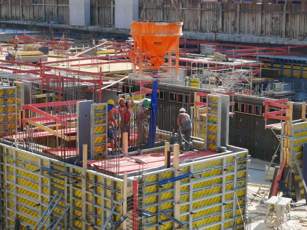 Bild einer Großbaustelle
